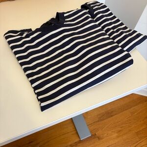 ATM Anthony Thomas Melillo Navy and White Striped Shirt size S 2 shirts
